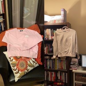 Set of 2 Roots Crew Side Snap Sweatshirts